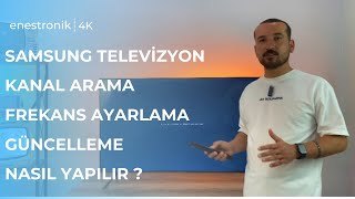 Samsung Tv Kanal Arama Nasıl Yapılır [upl. by Nayar]