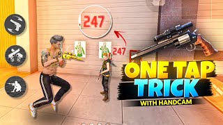 “M500” SECRET ONE TAP TRICK  WITH HANDCAM   only red number one tap trick 🔥 [upl. by Nassir]