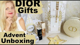 DIOR Holiday free gifts and Dior Holiday advent calendar unboxing [upl. by Luciana]