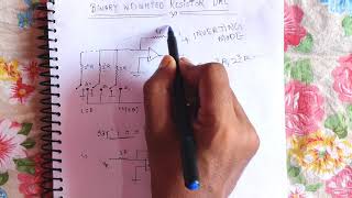 Binary weighted Resistor DAC [upl. by Notak]