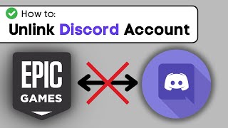 How To Disconnect Epic Games From Discord Account  Unlink Epic Games [upl. by Arodasi]