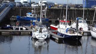 Awesome Boats At Whitehaven Harbour In Cumbria UK  100 Golden Moments Caught On My Camera  19 [upl. by Braunstein]