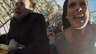 Hilarious roller coaster breakup [upl. by Limaa]