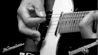 Easy Blues Rhythm Guitar Lesson [upl. by Berkley]