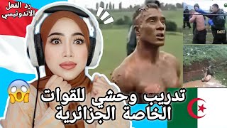 Indonesian 🇮🇩 Reacts to Algerian Special Forces Brutal Training 🇩🇿 😱 [upl. by Koser282]