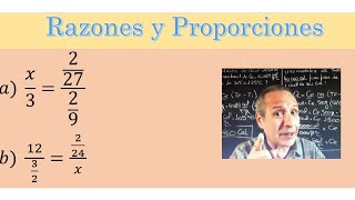 Razones y Proporciones [upl. by Ogaitnas4]