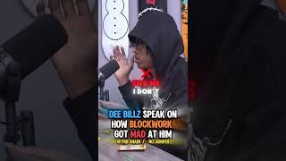 Dee Billz Speak On Why BlockWork Is Mad At Him😳 deebillz nyc nycdrill blockwork kylerichh rap [upl. by Eelaras]