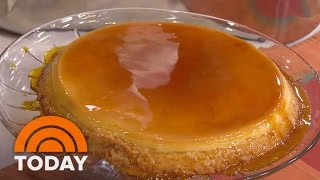 Natalie Shares Perfect Pumpkin Flan Great For Thanksgiving  TODAY [upl. by Ajdan409]