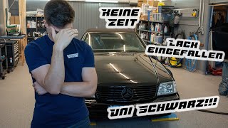 Uni Schwarze Katastrophe  Maximum Shine  Mercedes Benz SL 500  Full Detailing Lackaufbereitung [upl. by Meer]