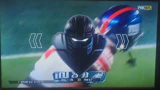 Giants VS Eagles Defensive Pass Interference Nocall [upl. by Anuhsal]