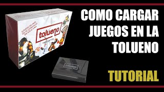 Como Cargar juegos en la Tolueno Tutorial [upl. by Vasti]