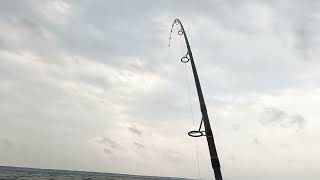 Lake Texoma striper fishing on Bad weather day [upl. by Aneis249]