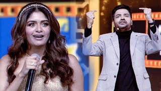 Aditi Shankars Epic Comedy with Comedian Sathish  Best Debut Actress Tamil  SIIMA 2023 [upl. by Thar]