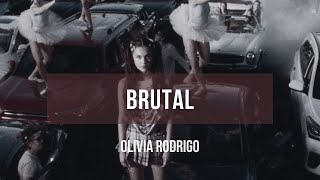 Olivia Rodrigo  brutal  Lyrics [upl. by Lareena]