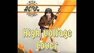 Mathyc  ACDC Cover Live 1991 High Voltage [upl. by Madi]