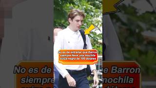 No es de extrañar que Barron siempre lleve una mochila suiza negra de 100 dólares la verdadera [upl. by Absa678]