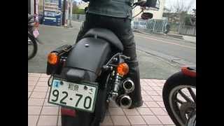 女性ライダー Sportster XL883N スポーツスター 883 アイアン [upl. by Silda639]