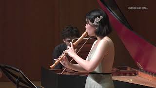 Recorder Sonata in B flat Major  G Sammartini [upl. by Divadnoj]