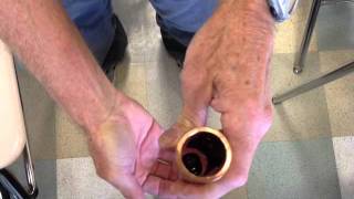 Dropping A Magnet Through A Copper Pipe [upl. by Nidorf295]