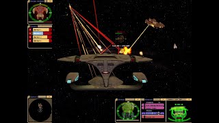 CSS WorldRazor against Aftermath Cardassians  KM  Star Trek Bridge Commander [upl. by Della]