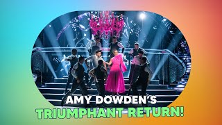 Amy Dowden Makes a Stunning Return to Strictly Come Dancing [upl. by Inhoj449]