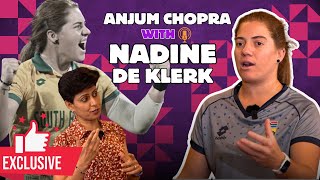 S4E7  I am a massive Jacques Kallis Fan ftNadine De Klerk  Interview  Anjum Chopra [upl. by Wiebmer]