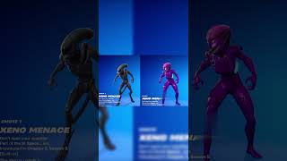 Fortnite AGONY X Xeno Menace amp Mask Up Emote Comparison [upl. by Lurette]