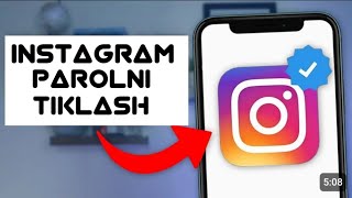 Instagramni parolni topish va galochka olish instagram telegram password [upl. by Adlecirg202]