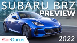 2022 Subaru BRZ Preview  CarGurus [upl. by Aihsenat]