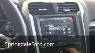 2013 Ford Fusion Titanium Testdrive [upl. by Eillehs]