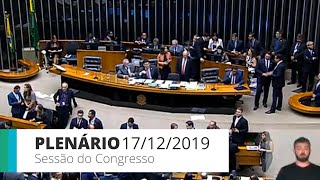 Sessão do Congresso  LOA 2020  17122019  1739 [upl. by Ravert]