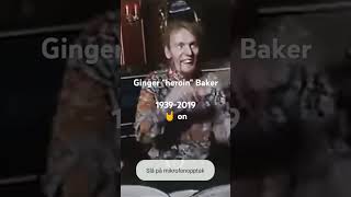 Ginger Baker stoned funny rockmusician rocknroll cream drummer [upl. by Fryd221]