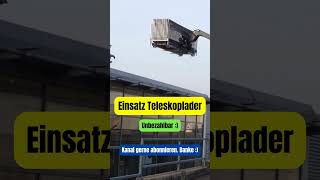 TeleskopladerTeleskopstapler Einsatz Auf Baustellen Unbezahlbar diese Baumaschinen [upl. by Nahgam]