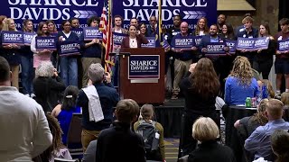 Work hard and persevere US Rep Sharice Davids wins reelection [upl. by Nuris]