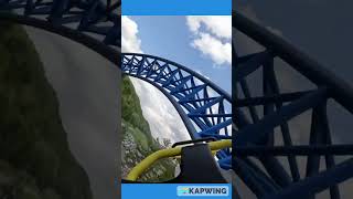 The Impulse Roller Coaster at Knoebels Amusement Park in Elysburg PA [upl. by Rramal432]