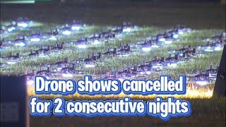 TVB News  2 Oct 2024  Drone shows cancelled for 2 consecutive nights [upl. by Nuoras]