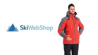 Spyder Leader GTX ski jacket men volcano red [upl. by Formica437]