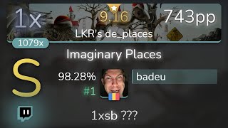 916⭐Live badeu  Busdriver  Imaginary Places LKRs deplaces 9828 1 743pp 1xSB  osu [upl. by Assile794]