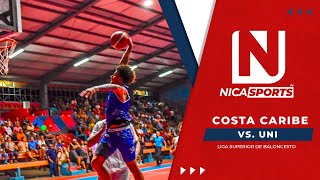 📡 EN VIVO 🏀 Baloncesto de Nicaragua  Costa Caribe 🆚️ UNI  LSB 2023 [upl. by Weismann]