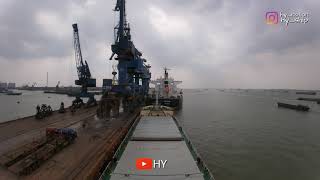 Timelapse at sea  cross the river jiangyinchina🇨🇳 [upl. by Gylys]