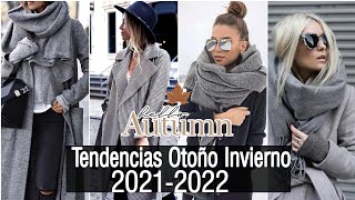 TENDENCIAS OTOÑO INVIERNO 20212022 MODA Y TENDENCIAS EN ABRIGOS Y BOTAS PARA OTOÑO INVIERNO 2021 [upl. by Luhey]