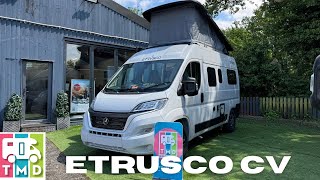 NEW Etrusco CV 540 DB 2024 54 Metre Campervan Review [upl. by Acinoj]