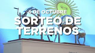 06 de octubre  Sorteo de Terrenos Municipales  Venado Tuerto [upl. by Ytsirt]