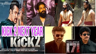 KICK 2 Thalivar 171 Villain REVEALED Toxic Movie Update [upl. by Kieryt621]