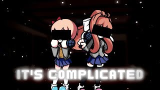 Friday Night Funkin Soft  Its Complicated V2 Sayori and Monika Cover [upl. by Aniez]