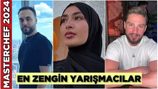 Masterchef Türkiye 2024 En Zengin 10 Yarışmacı [upl. by Zippora601]