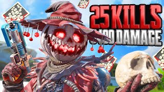 AMAZING Bloodhound 25 KILLS and 5400 Damage Apex Legends Gameplay [upl. by Phil]