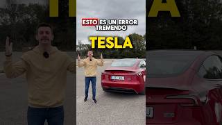 🚗 TESLA Un Error TREMENDO 🤯 [upl. by Gariepy]