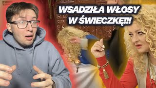 WSADZIŁA WŁOSY W ŚWIECZKĘkuchenne rewolucje [upl. by Jacobo]