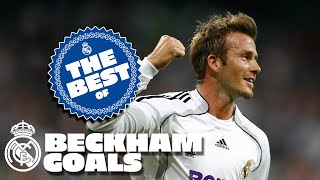 Beckham Best goals at Real Madrid [upl. by Egerton]